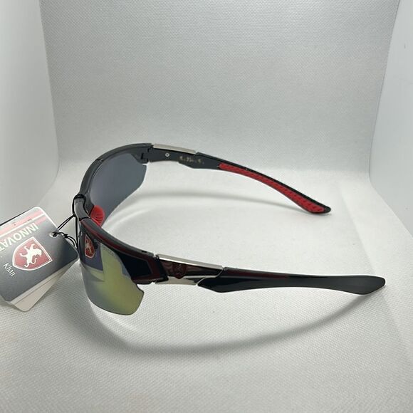 Khan Mens Mirrored Sunglasses  - Picture 3 of 3